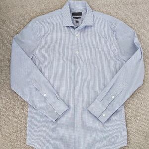 Men's Calvin Klein Blue Checkered Shirt